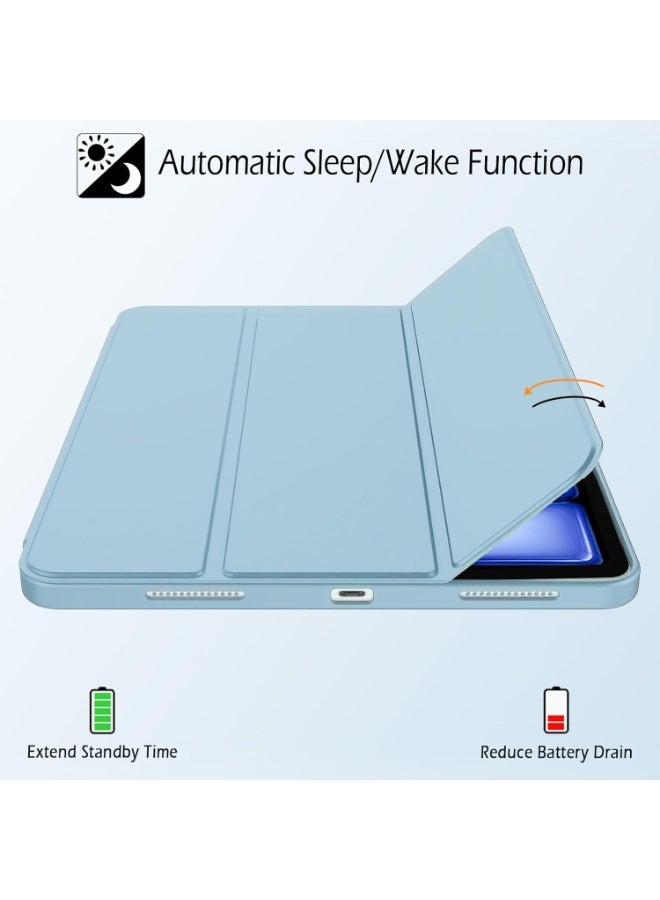 Case for iPad Air 11 Inch 2025 M3/2024 M2/Air 7 6 5 4 Generation (2025/2024/2022/2020) 10.9 Inch with Pencil Holder, Smart Stand Cover, Supports Apple Pencil Charging, Auto Wake/Sleep - Image 4